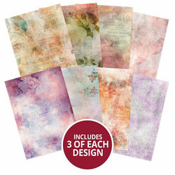 Hunkydory kartonkipakkaus Sweet Secrets, A4, 24 arkkia, 350 gsm
