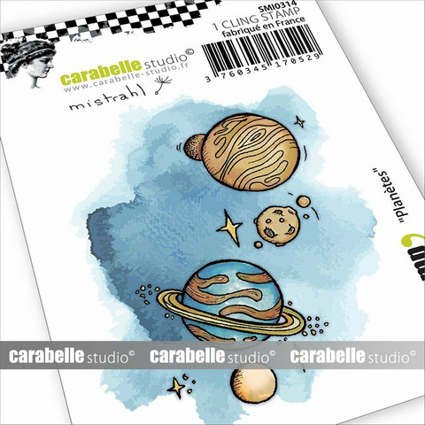 Carabelle Studio Small Planètes -leimasin