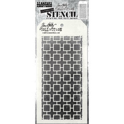 Tim Holtz Linked Square -sapluuna