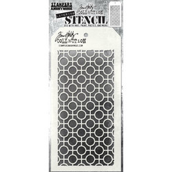 Tim Holtz Linked Circles -sapluuna