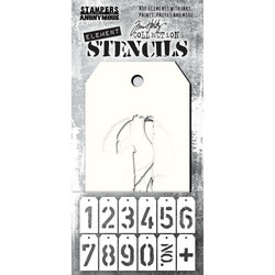 Tim Holtz Element -sapluuna Freight