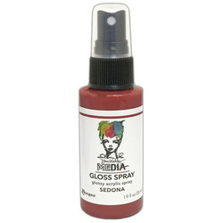 Dina Wakley Media Gloss Spray -suihke, sävy Sedona, 56 ml