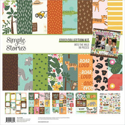 Simple Stories Into The Wild -paperipakkaus, 12