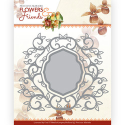 Precious Marieke Flowers and Friends stanssi Circle of Leaves