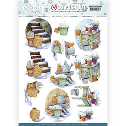 Jeanine's Art Winter Charme 3D-kuvat Stairs