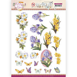 Jeanine's Art Perfect Butterfly Flowers 3D-kuvat Gladiolus