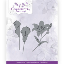Jeanines Art Heartfelt Condolences stanssi Lily