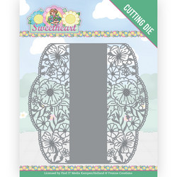 Yvonne Creations  Bubbly Girls, Sweetheart stanssi Flower Frame