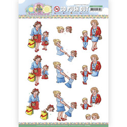 Yvonne Creations Bubbly Girls, Sweetheart 3D-kuvat Mother and Child