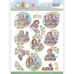 Yvonne Creations Bubbly Girls, Sweetheart 3D-kuvat Breakfast