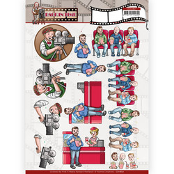 Yvonne Creations Big Guys, Back in Time 3D-kuvat Movie, leikattava