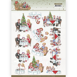 Yvonne Creations The Heart of Christmas 3D-kuvat Dining, leikattava