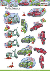 Yvonne Creations 3D-kuvat Drivers License, leikattava