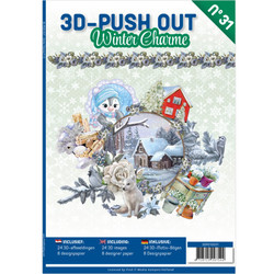 3D-Push Out -kirja Winter Charme