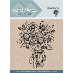Card Deco leimasin Bouquet