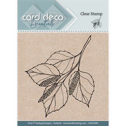 Card Deco leimasin Birch Leaf