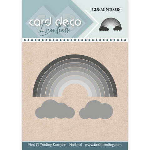 Card Deco ministanssi Rainbow
