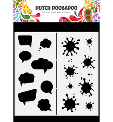 Dutch Doobadoo Slimline Spatter -sapluuna