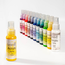 Lavinia Acrylic Spray -suihke, sävy Sun Yellow