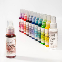 Lavinia Acrylic Spray -suihke, sävy Burnt Umber