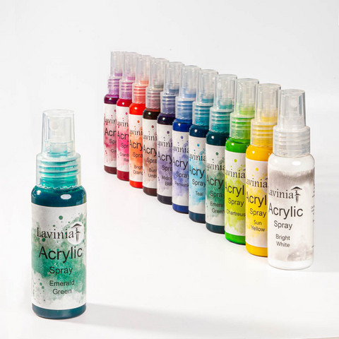 Lavinia Acrylic Spray -suihke, sävy Emerald Green