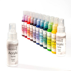 Lavinia Acrylic Spray -suihke, sävy Bright White