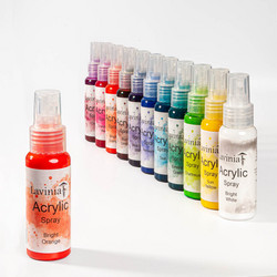 Lavinia Acrylic Spray -suihke, sävy Bright Orange