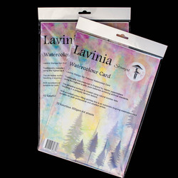 Lavinia Hot Pressed Watercolour Card -vesivärikartonki, A4