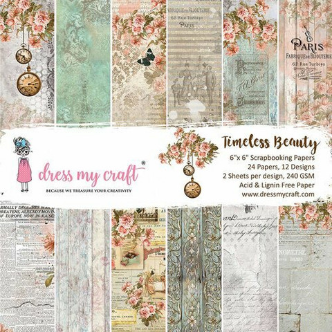 Dress My Craft paperipakkaus Timeless Beauty, 6