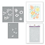 Spellbinders Cathe Holden -sapluuna Layered Vintage Floral
