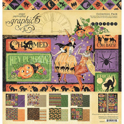 Graphic 45 -paperipakkaus Charmed, 12