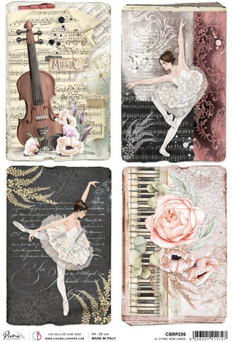 Ciao Bella riisipaperi Le Cygne Noir Cards