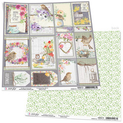 Ciao Bella Sparrow Hill -skräppipaperi Cards & Tags