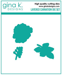 Gina K. Designs stanssi Layered Carnation