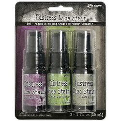Tim Holtz Distress Mica Stain -suihkeet, Halloween #4