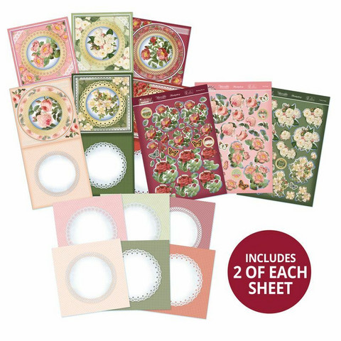 Hunkydory Delightful Roses Decoupage -pakkaus