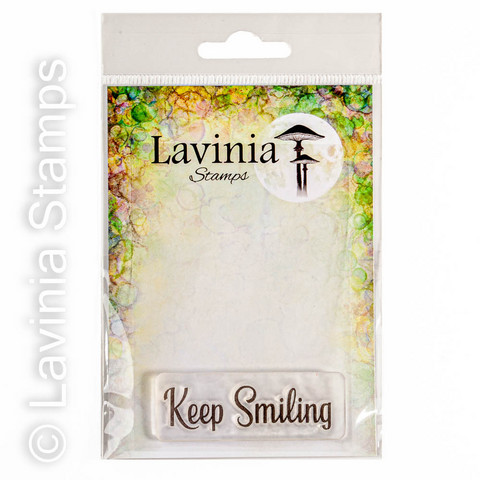Lavinia Stamps leimasin Keep Smiling