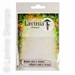 Lavinia Stamps leimasin Some See a Weed