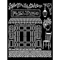 Stamperia sapluuna Desire, Place Tango, 20 x 25 cm