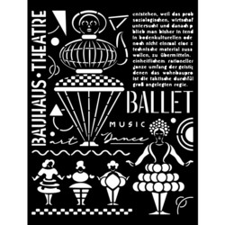 Stamperia sapluuna Bauhaus, Theatre, 20 x 25 cm
