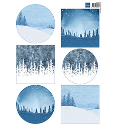 Marianne Design korttikuvat Winter Landscapes