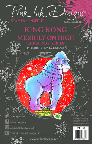 Pink Ink Designs leimasinsetti King Kong Merrily On High