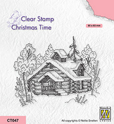 Nellie's Choice leimasin Snowy Winter Scene