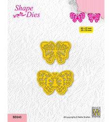 Nellie's Choice stanssi Butterflies 1