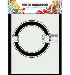 Dutch Doobadoo Card Art Christmas Ball-sapluuna