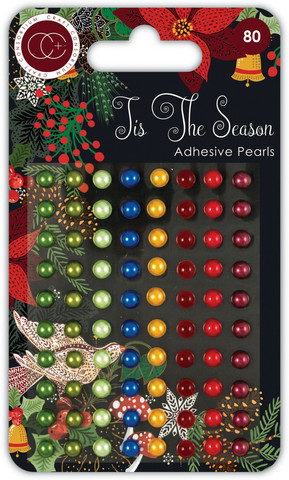 Craft Consortium Adhesive Pearls -tarrahelmet Tis the Season