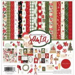 Carta Bella Letters To Santa -paperipakkaus, 12
