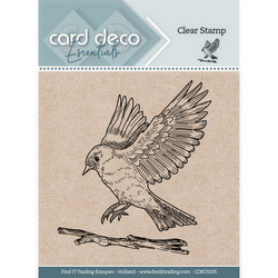 Card Deco leimasin Flying Bird