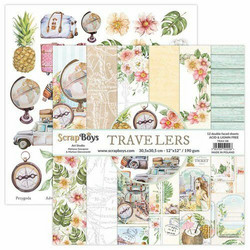 ScrapBoys paperipakkaus Travelers, 12