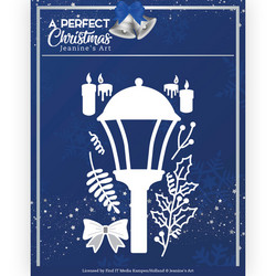 Jeanines Art A Perfect Christmas stanssi Vintage Street Light